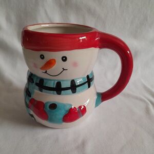 Bay Island Vintage Snowman Mug